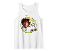 Bob Ross Just Beat The Devil out of It Camiseta sin Mangas