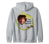 Bob Ross Just Beat The Devil out of It Sudadera con Capucha
