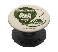 Bob Ross Just Let Your Imagination Go PopSockets PopGrip Adhesivo
