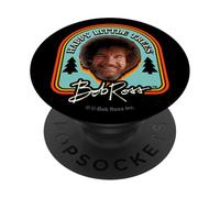 Bob Ross Little Trees Badge PopSockets PopGrip Adhesivo