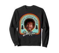 Bob Ross Little Trees Badge Sudadera