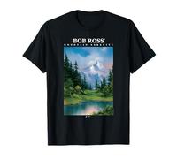Bob Ross Mountain Serenity Camiseta