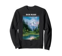Bob Ross Mountain Serenity Sudadera