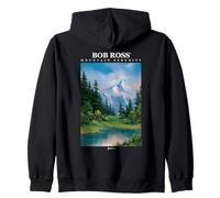 Bob Ross Mountain Serenity Sudadera con Capucha