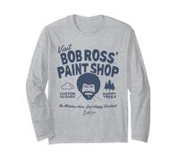 Bob Ross Paint Shop Manga Larga