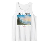 Bob Ross Pastel Skies Camiseta sin Mangas