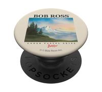 Bob Ross Pastel Skies PopSockets PopGrip Adhesivo