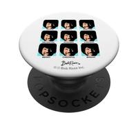 Bob Ross Pop Art PopSockets PopGrip Adhesivo