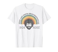 Bob Ross Rainbow Camiseta