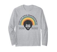 Bob Ross Rainbow Manga Larga