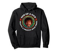 Bob Ross Son of a Gun Sudadera con Capucha