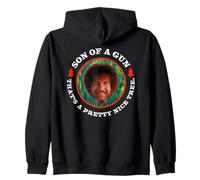 Bob Ross Son of a Gun Sudadera con Capucha