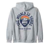 Bob Ross The World Is Yours Sudadera con Capucha
