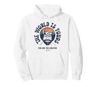 Bob Ross The World Is Yours Sudadera con Capucha