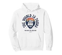 Bob Ross The World Is Yours Sudadera con Capucha