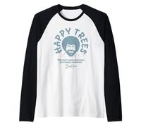 Bob Ross We Don't Make Mistakes Camiseta Manga Raglan