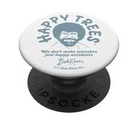 Bob Ross We Don't Make Mistakes PopSockets PopGrip Adhesivo