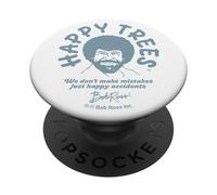 Bob Ross We Don't Make Mistakes PopSockets PopGrip Adhesivo