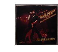 Bob Seger And The Silver Bullet Band - 45vinylrecord Feel Like A Number/Hollywood Nights (7" 45 w/PS)