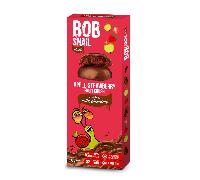Bob Snail Choco Manzana y St RAW baya Snack en Chocolate Negro - 30 g