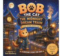 BOB THE CAT : The Midnight Dream Train: A Cozy Rhyming Bedtime Adventure Filled with Friendship, Dreams, and Magical Nighttime Journeys (Bob the Cat Adventures)