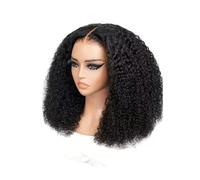 Bob Wig Human Hair 13x4 Lace Frontal Deep Curly Wave Short Wigs for Women Natural Hairline Easy to Style(24 inch)