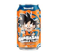 Boba Bubble Tea Dragon Ball Sabor Pera y Melón - 320 ml con Perlas Rellenas - pack de 4 latas