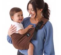 Boba Buddy Mochila Portabebés - Pana y Algodón, Ergonómico con Tirantes Ajustables, Hebilla de Seguridad y Asiento Amplio, Incluye Bolsa de Transporte a Juego (9-48 Meses/8-20 kg)