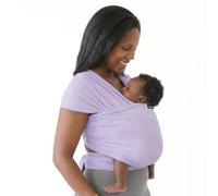 Boba Freedom Together Fular Portabebés Ergonómico. Ligero y Transpirable de Malla para Recién Nacidos y Bebés (3,2-15,9 kg), Fular Elástico de Verano, Talla Única, Purple