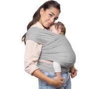 Boba - Fular Elástico Portabebé Wrap Bamboo, Light Grey