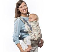 Boba | Mochila Portabebés Evolutiva Boba X, Ergonómica y Adaptable con Tejido Ajustable hasta los 20 Kg con Capucha Ajustable y Extensiones de Asiento, 100% Algodón (Winter Garden)