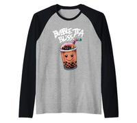 Boba Tea Bubble Tea Lovers Unite: Bebe, saborea, sonríe juntos Camiseta Manga Raglan