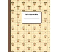 Boba Tea Composition Notebook: Cute Bubble Tea-Themed Notebook | Aesthetic Kawaii Journal for Students & Boba Lovers | 7.5 x 9.25 Inches | 100 Lined Pages