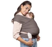 Boba Wrap - Fular Elástico Portabebé | Pañuelo Porteo Ergonómico, Bandolera Ajustable, Ideal Para Recién Nacidos, Color Gray