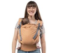 Boba X Mochila Portabebés, Recién Nacidos y Niños Pequeños, Mochila de Porteo para Bebé, Ajustable, Portabebés Ergonómico, Portabebés para Peques de 3-20 kg (Linen Rye_, 1 Unidad (Paquete de 1))