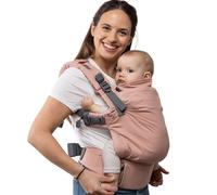 Boba X Mochila Portabebés Ergonómica - Ajustable de Bebé Recién Nacido a Niño - 2 en 1: Portabebé Delantero y Mochila de Porteo a la Espalda con Tirantes Cruzados (3-20 kg) - Bloom