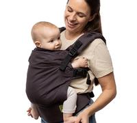 Boba X Mochila Portabebés Ergonómica - Porta Bebés Ajustable para Recién Nacidos y Niños Pequeños (3 a 20 kg), Porteo Seguro - Charcoal