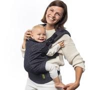 Boba X Mochila Portabebés Evolutiva y Ajustable - De Recién Nacido a Niño (3-20 kg) - 2 en 1: Porteo Delantero y Espalda con Tirantes Cruzados - Leopard