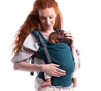 Boba X Mochila Portabebés, Porta Bebés Recién Nacidos y Niños Pequeños, Mochila de Porteo para Bebé, Marsupio de Bebé Ajustable, Portabebés Ergonómico para Peques de 3-20 kg - Organic Atlantic
