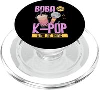 Boba y K-Pop Tipo de Cosas K-Pop Música Pop Coreana PopSockets PopGrip para MagSafe