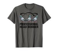 Bobber de Cabeza Profesional - Divertido Amante de Las Palomas Camiseta