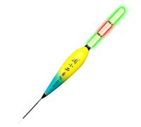 Bobbers iluminados para Nocturna, Luces Bobber de,Detección de Peso Cambio de Color Bobbers de luz LED - Flotadores deslizantes Alta Visibilidad para Agua Salada