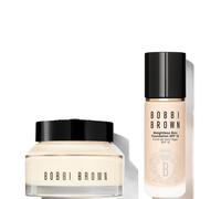 Bobbi Brown 24-hour Hydration Duo - Vitamin Enriched Face Base & Foundation Bundle (Various Shades) - Neutral Alabaster
