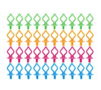 Bobbin Fixing Clips 40Pcs | Silicone Thread Holder for Sewing & Embroidery | Spool Organizer for Bobbins/Threads/Needlework | Reusable, 4 Colors