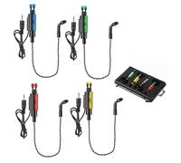 Bobbins - Alarma de mordida con indicador de balanceo para caña de pescar, cadena de swisher, alarma de pesca sensible, accesorios de herramienta de pesca