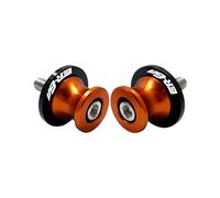 Bobbins stand bobinas marco sliders Para ER6N ER6F 2006-2017 10M Deslizadores De Bobina De Motocicleta, Brazo De Soporte Tornillo De Deslizador De Bobina De Basculante(Orange (ER 6N))