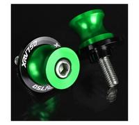 Bobbins stand bobinas marco sliders PARA HON@&DA XRV750 1990-2003 Accesorios CNC M8 Para Motocicleta, Carretes De Basculante, Deslizadores, Tornillos De Soporte(8MM Green LOGO)