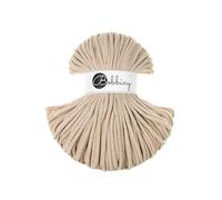 Bobbiny Cordón trenzado de macramé de 5 mm (beige cálido) 108 yardas/330 pies