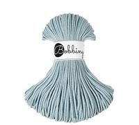 Bobbiny - Cordón trenzado de macramé junior de 3 mm, 100 m (neblinoso)