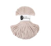Bobbiny - Cordón trenzado de macramé junior de 3 mm, 100 m (nude)
